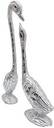 Modern Silver Iron Figurine – Gunnu Sales Decorative Accent (18 cm)