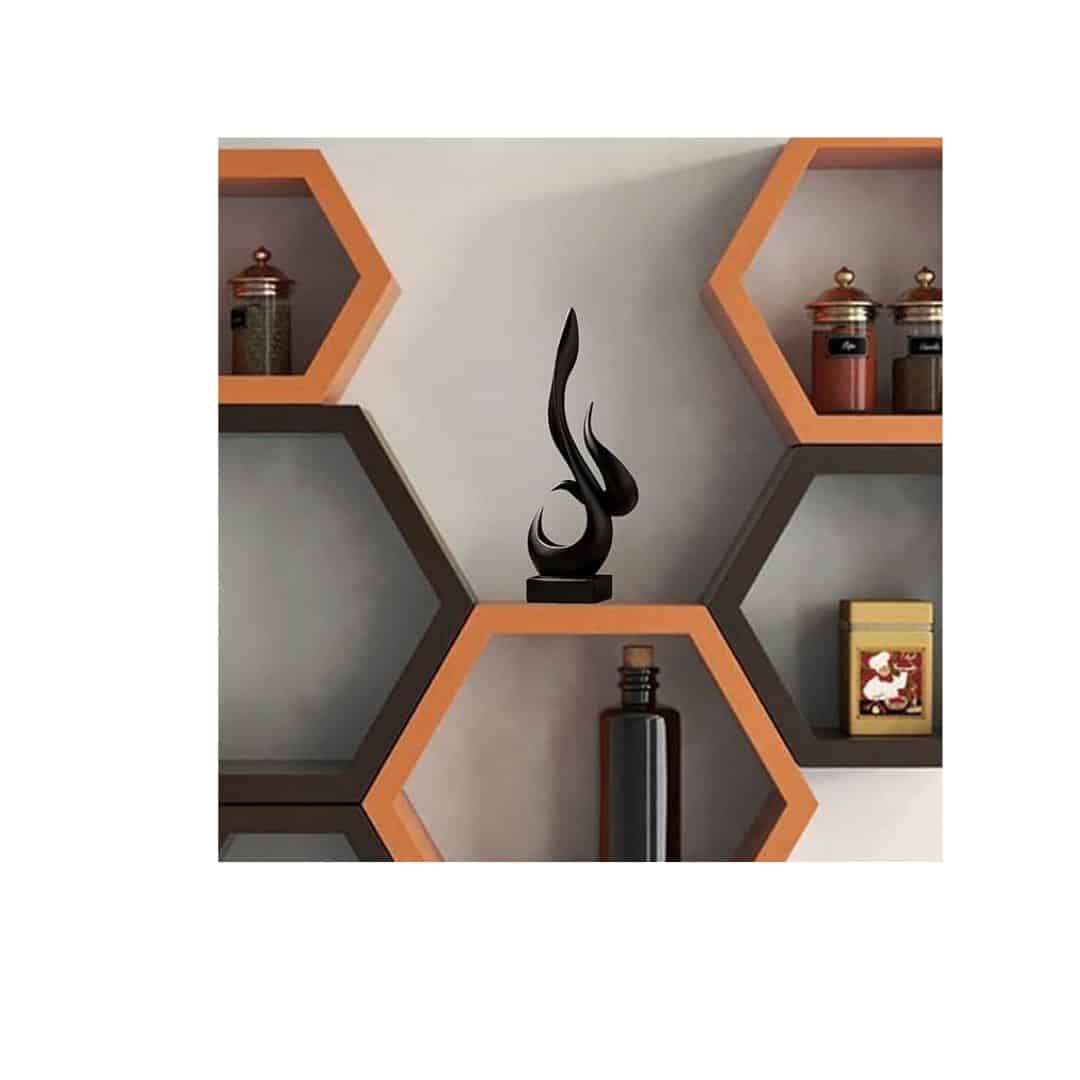 LIFEHAXTORE Flame Sculpture – Home & Table Décor