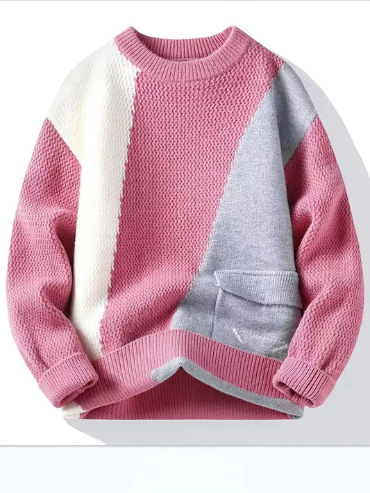 Decorail™ Soft Contrast Knit – Pink & Gray Edition